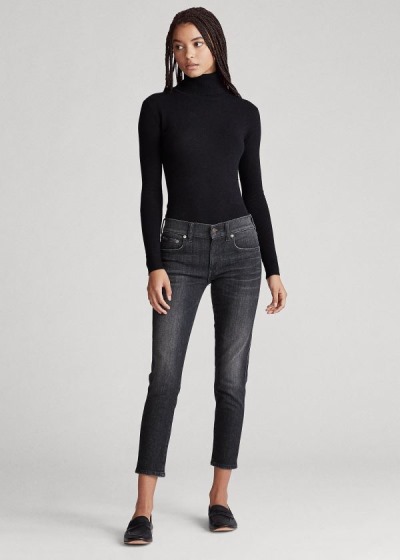 Polo Ralph Lauren Tompkins Skinny Crop Jeans Dame Danmark (PGSKC7418)